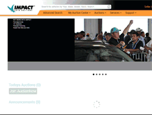 Tablet Screenshot of impactauto.ca